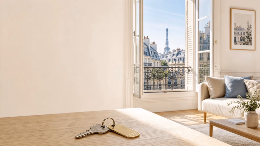 Appartement meublé parisien destiné à la location saisonnière