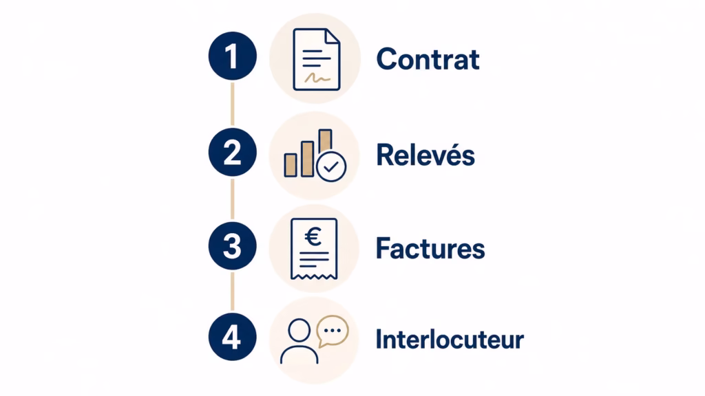 Checklist des documents à réunir pour une créance de conciergerie